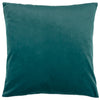 Paoletti Evoke Cut Velvet Filled Cushion 45cm x 45cm Teal