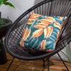 Ebon Wilds Akia Outdoor Filled Cushion 43cm x 43cm Teal