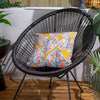Ebon Wilds Mahari Outdoor Filled Cushion 43cm x 43cm Saffron