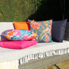 Exotics Twin Pack Outdoor Filled Cushion 43cm x 43cm Multi