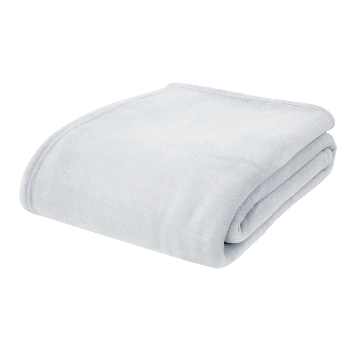 Catherine Lansfield Raschel Velvet Touch 130cm x 170cm Throw Silver