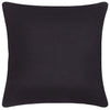 Wylder Exotic Zebra Embroidered Velvet Filled Cushion 50cm x 50cm Midnight
