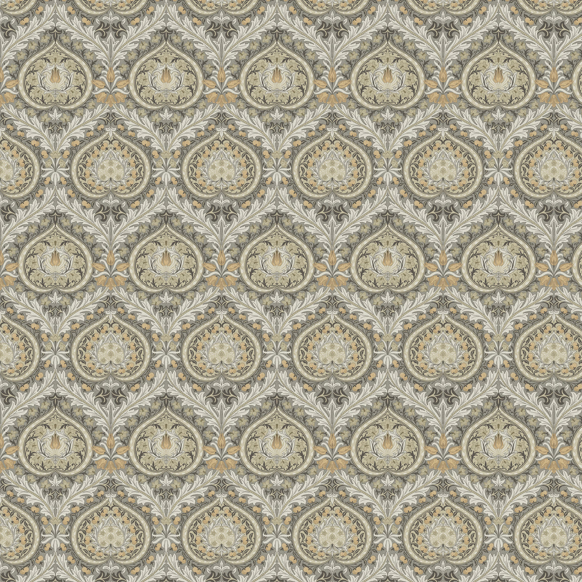 William Morris Eden Digitally Printed Fabric Natural