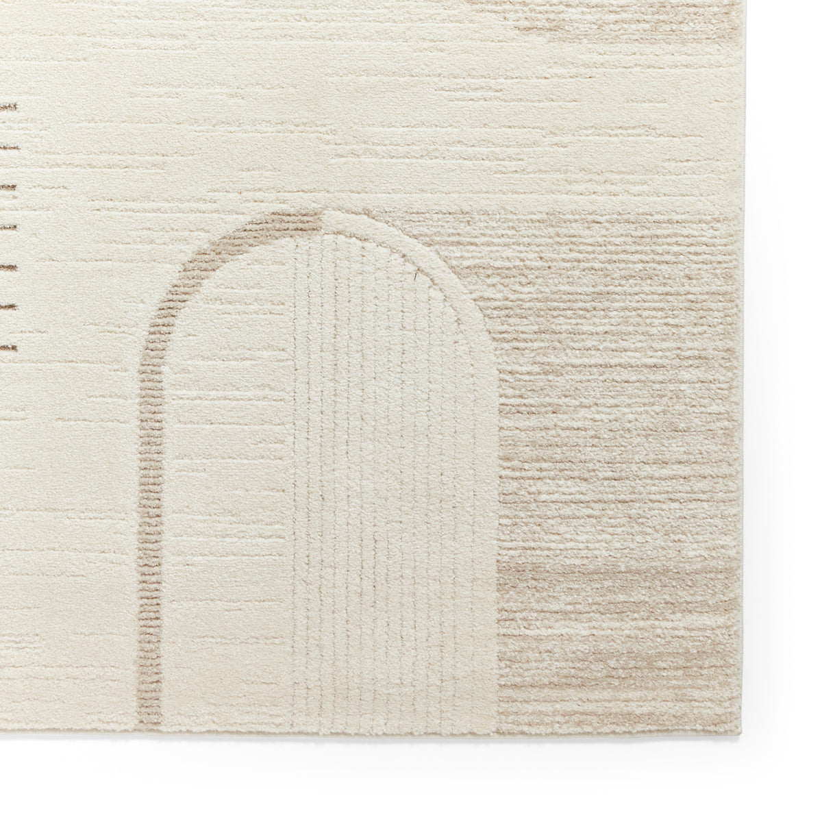 Elio 2310 Multi Textured Pile Rug Beige