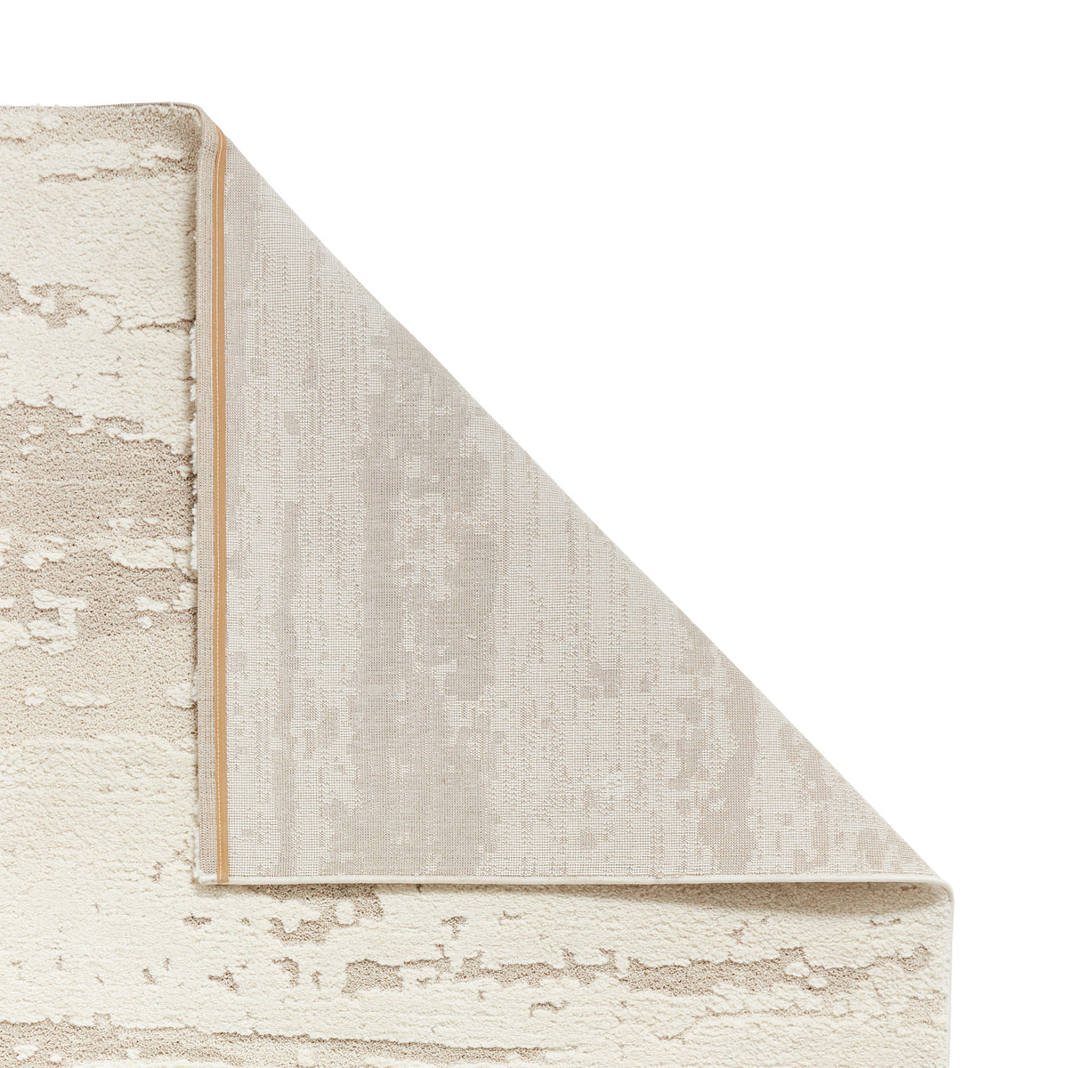Elio 62841 Multi Textured Pile Rug Cream