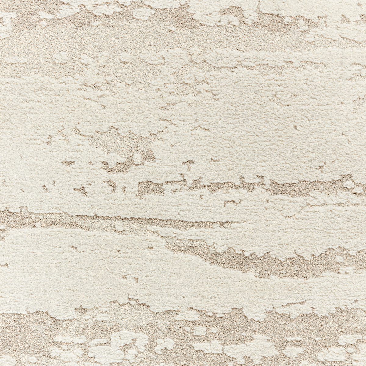 Elio 62841 Multi Textured Pile Rug Cream