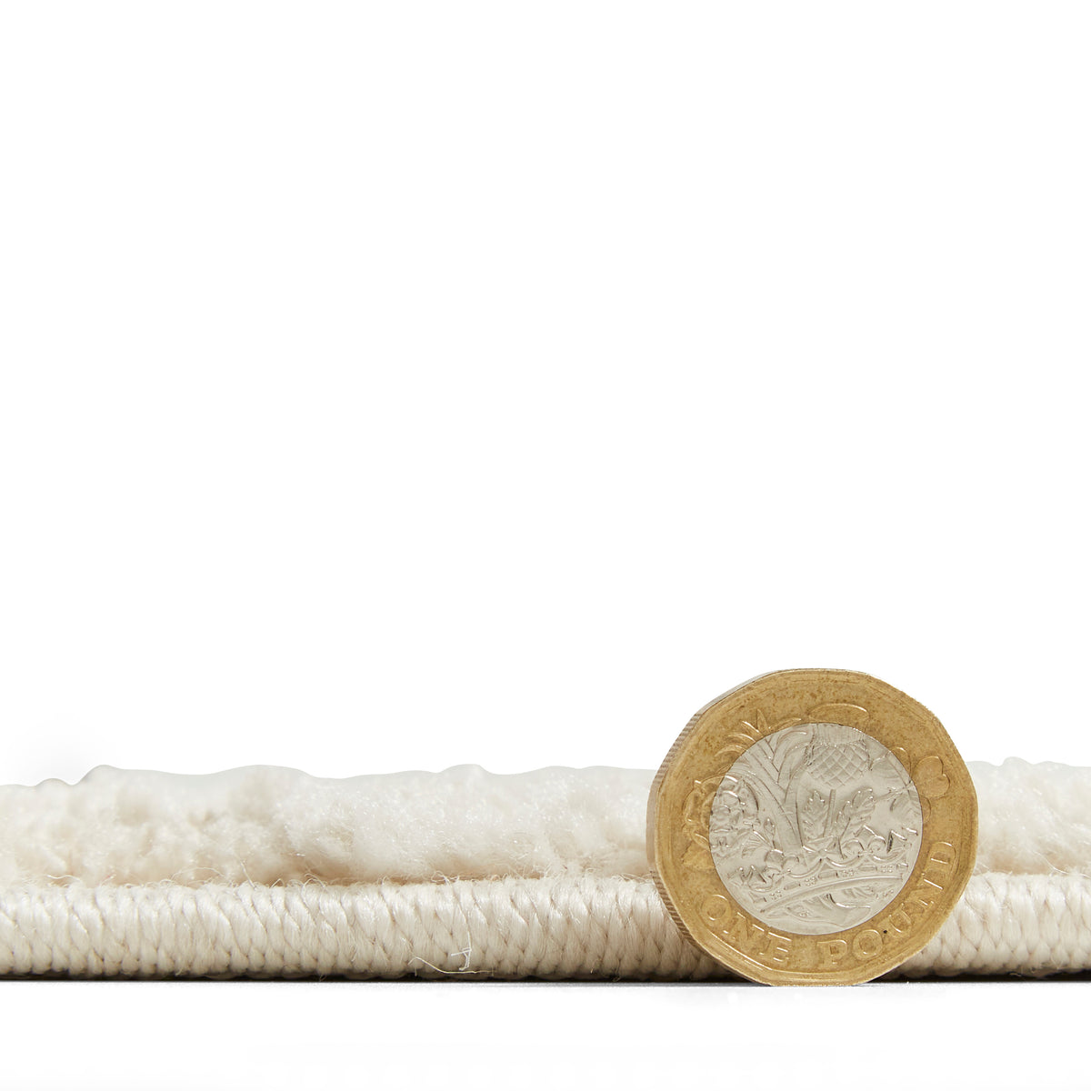 Elio 62841 Multi Textured Pile Rug Cream