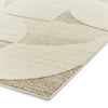 Elio 66747 Multi Textured Pile Rug Beige