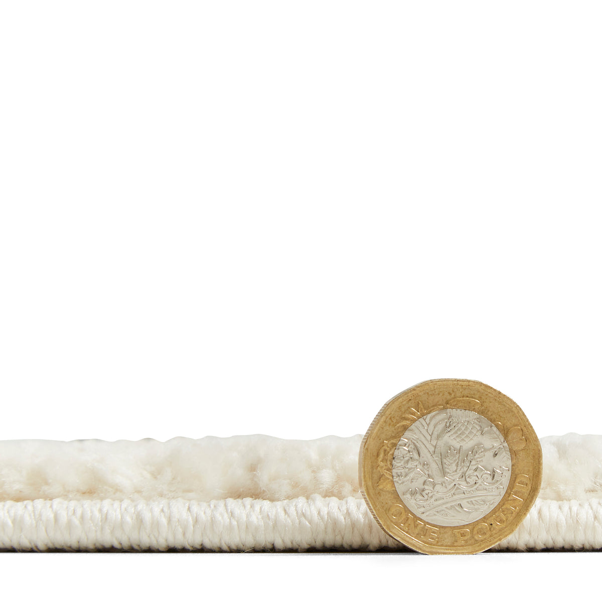 Elio 66747 Multi Textured Pile Rug Beige