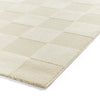 Elio 69924 Multi Textured Pile Rug Cream