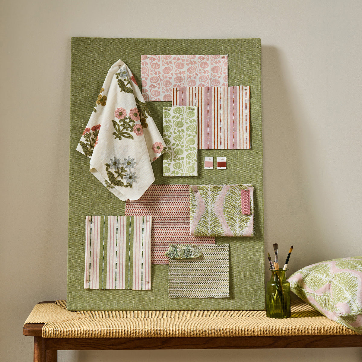 Ashley Wilde Juno Woven Fabric Tangerine