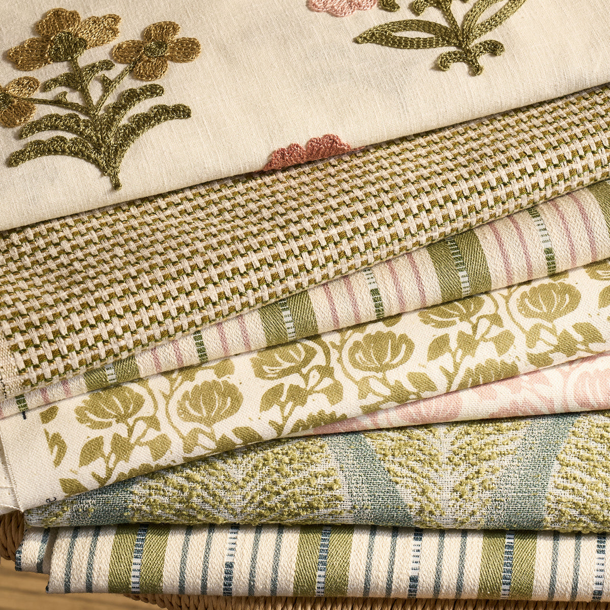Ashley Wilde Juno Woven Fabric Olive