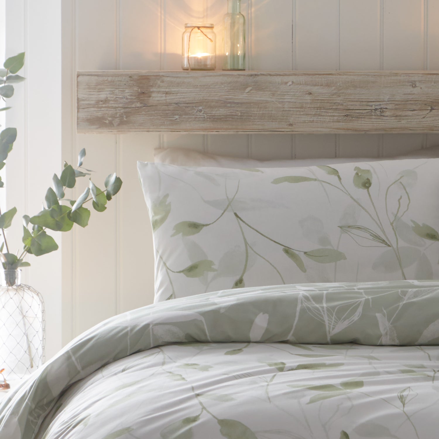 Drift Home Eliza Duvet Cover Bedding Set Green