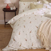Laura Ashley Elsie Bouquet Duvet Cover Bedding Set Pale Cranberry
