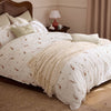 Laura Ashley Elsie Bouquet Duvet Cover Bedding Set Pale Cranberry