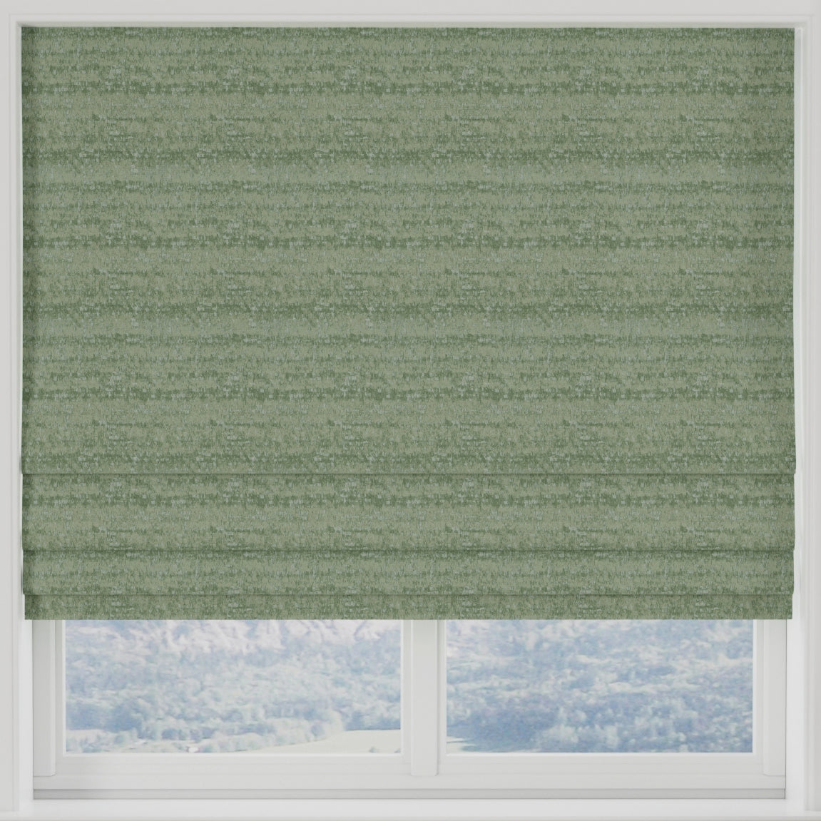 Euphoria Made to Measure Roman Blind Eucalyptus