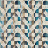 Clarke & Clarke Delaunay Woven Velvet Upholstery Fabric Denim