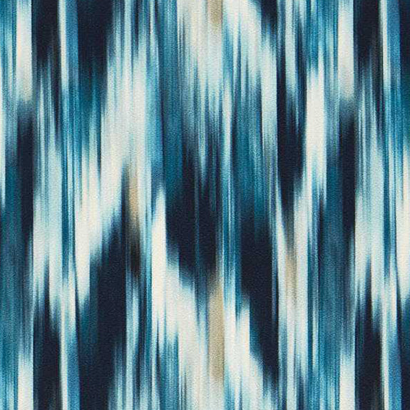 Clarke & Clarke Melange Printed Velvet Upholstery Fabric Denim
