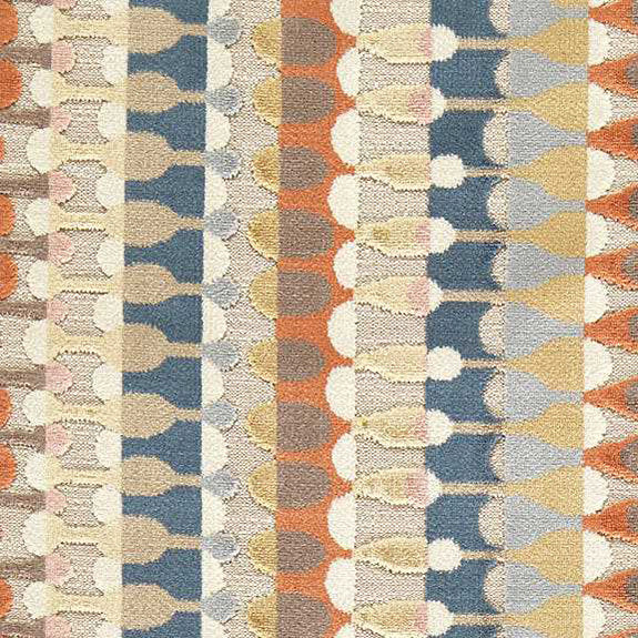 Clarke & Clarke Orpheus Velvet Upholstery Fabric Multi