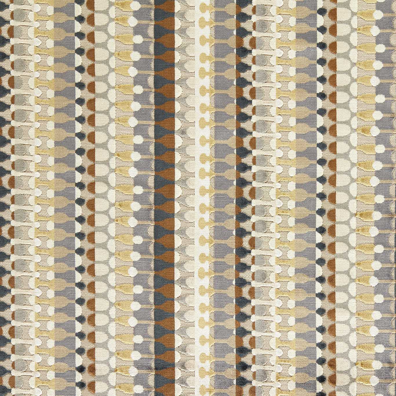 Clarke & Clarke Orpheus Velvet Upholstery Fabric Natural