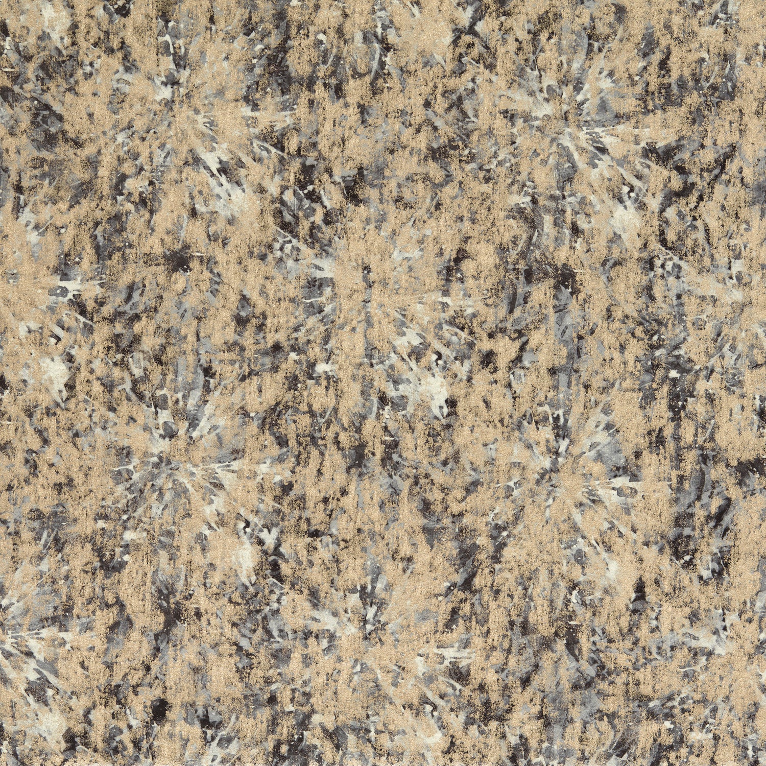 Clarke & Clarke Dipinto Metallic Velvet Fabric Charcoal