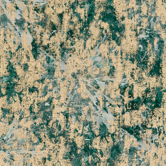 Clarke & Clarke Dipinto Metallic Velvet Fabric Teal