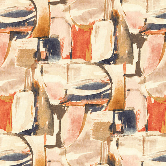 Clarke & Clarke Figura Fabric Midnight Spice