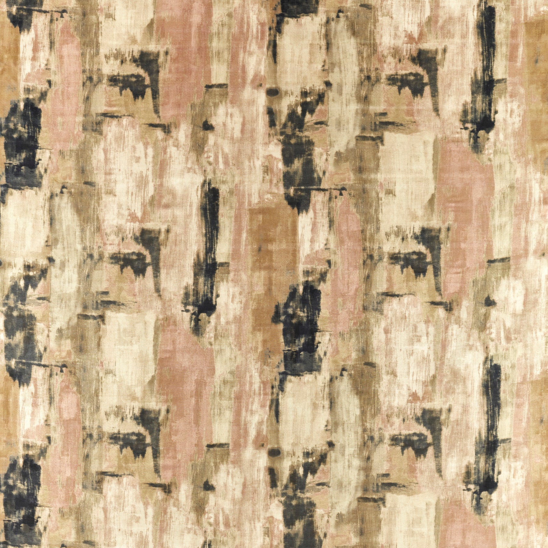 Clarke & Clarke Lagna Woven Metallic Jacquard Fabric Blush Natural