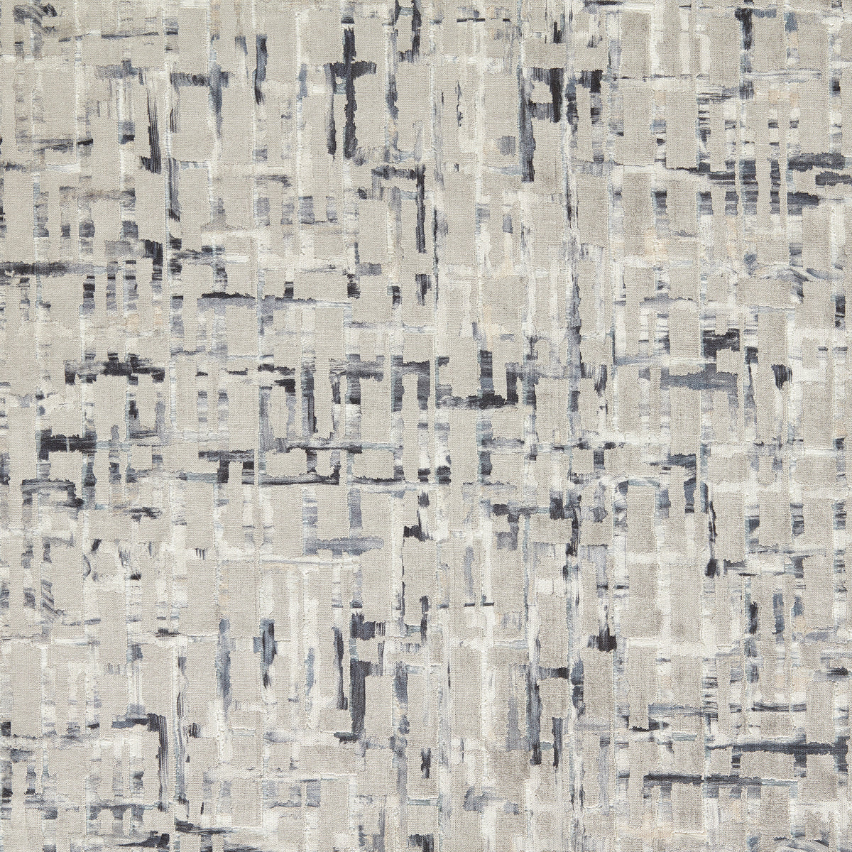 Clarke & Clarke Quadrata Velvet Fabric Charcoal