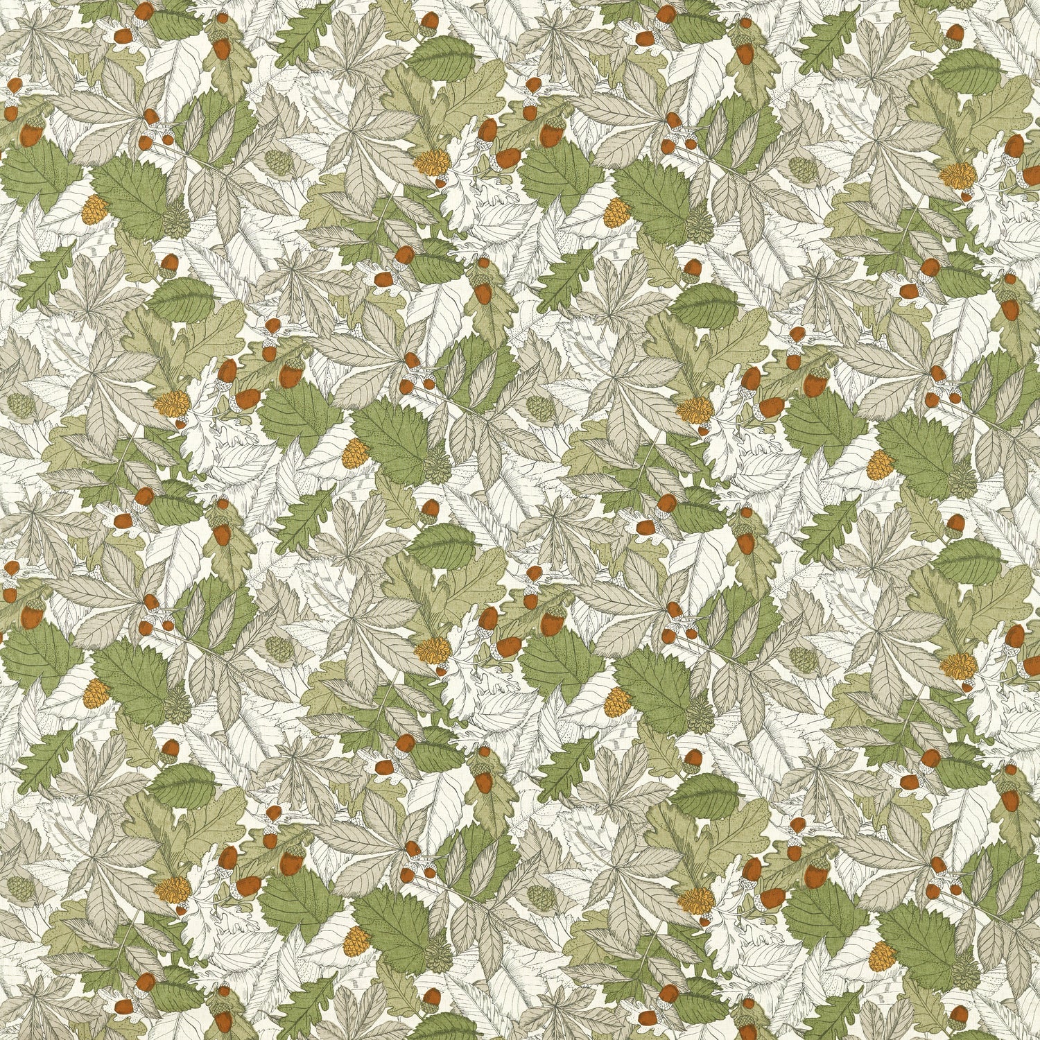 Clarke & Clarke Mercia Fabric Apple Spice