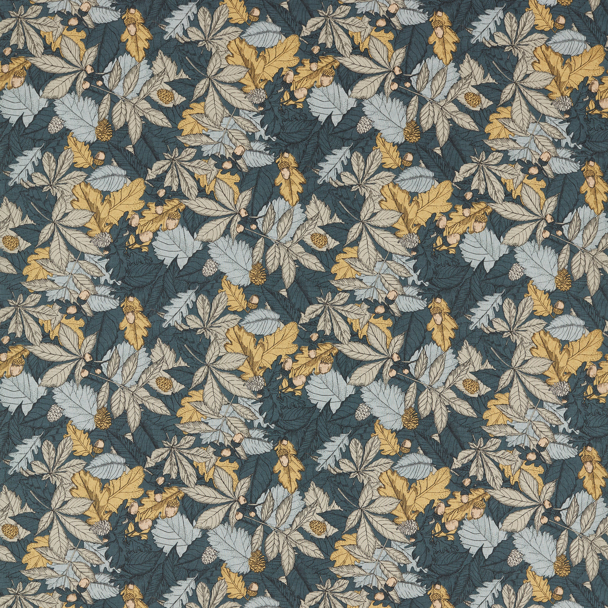 Clarke & Clarke Mercia Fabric Ink
