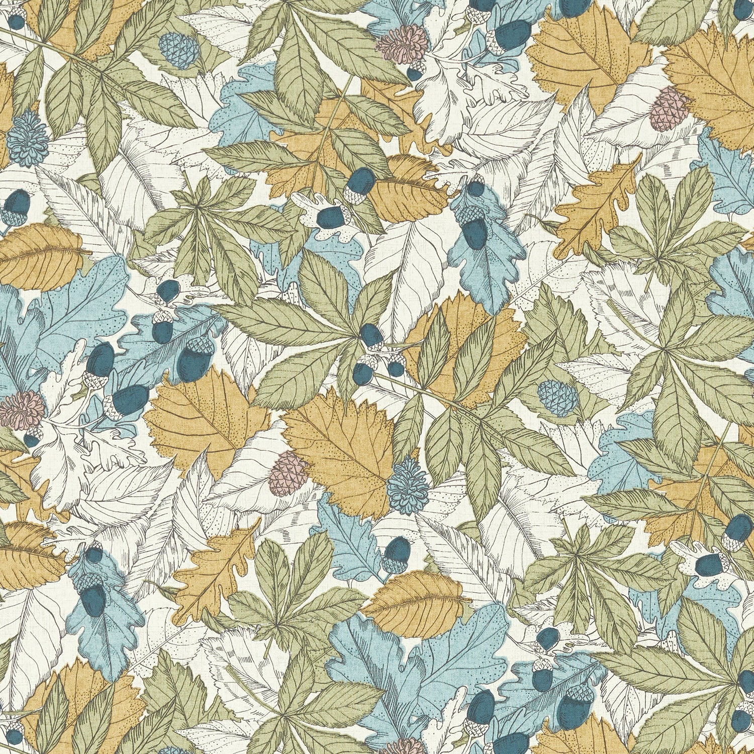 Clarke & Clarke Mercia Fabric Summer