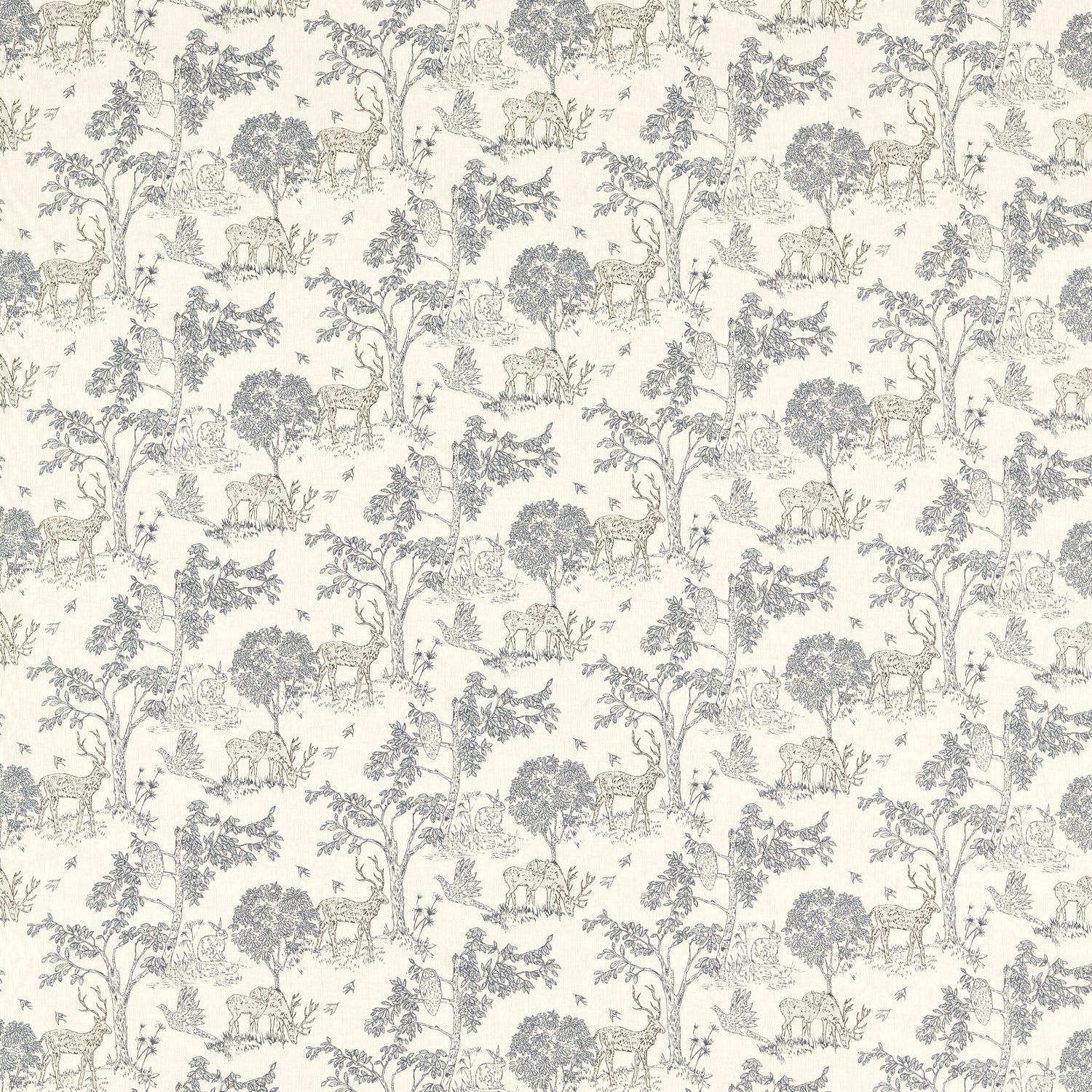 Clarke & Clarke Rivington Fabric Ink