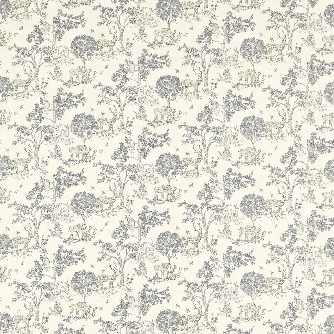 Clarke & Clarke Rivington Fabric Ink