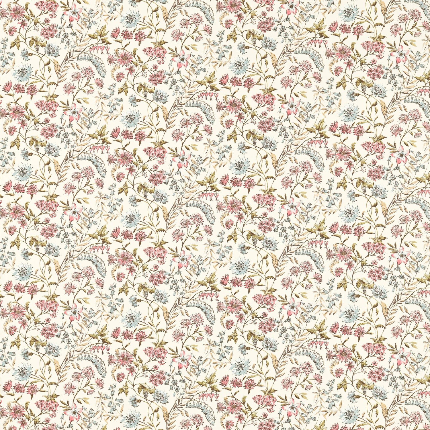 Clarke & Clarke Whinfell Fabric Blush
