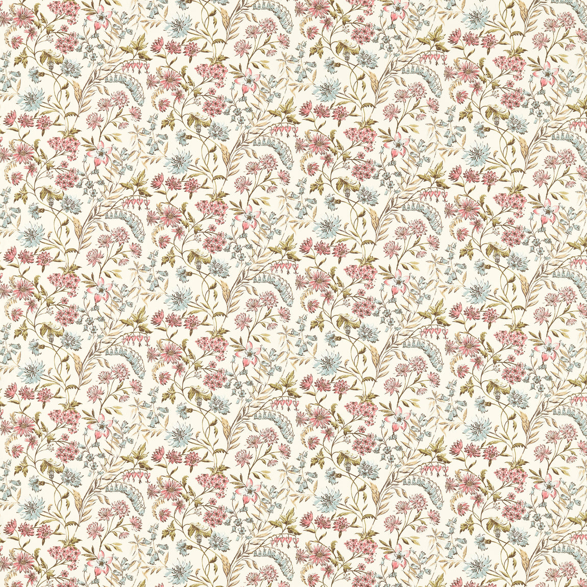 Clarke & Clarke Whinfell Fabric Blush