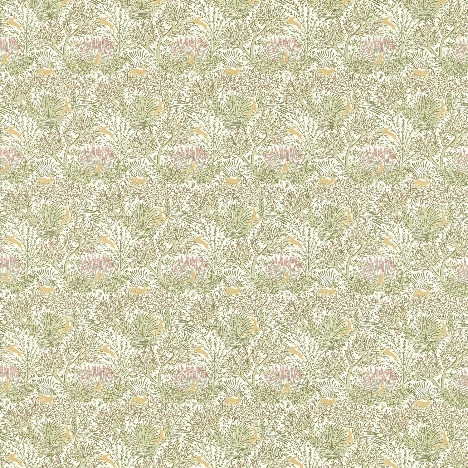 Clarke & Clarke Wilderwood Fabric Summer
