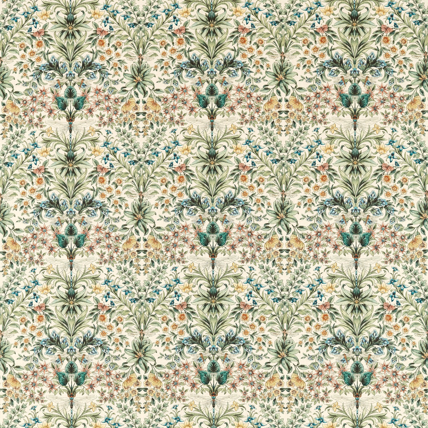 Clarke & Clarke Mirabell Fabric Summer