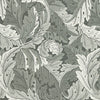 William Morris Acanthus Jacquard Fabric Slate