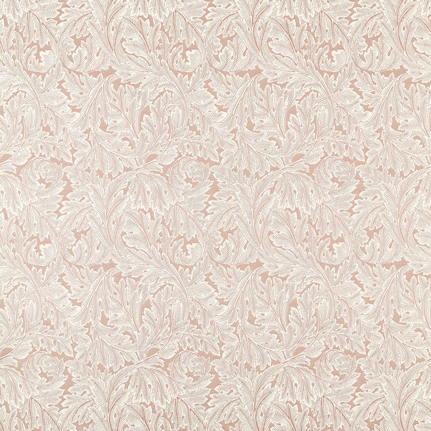 William Morris Acanthus Weave Fabric Blush