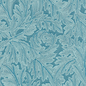 William Morris Acanthus Weave Fabric Denim