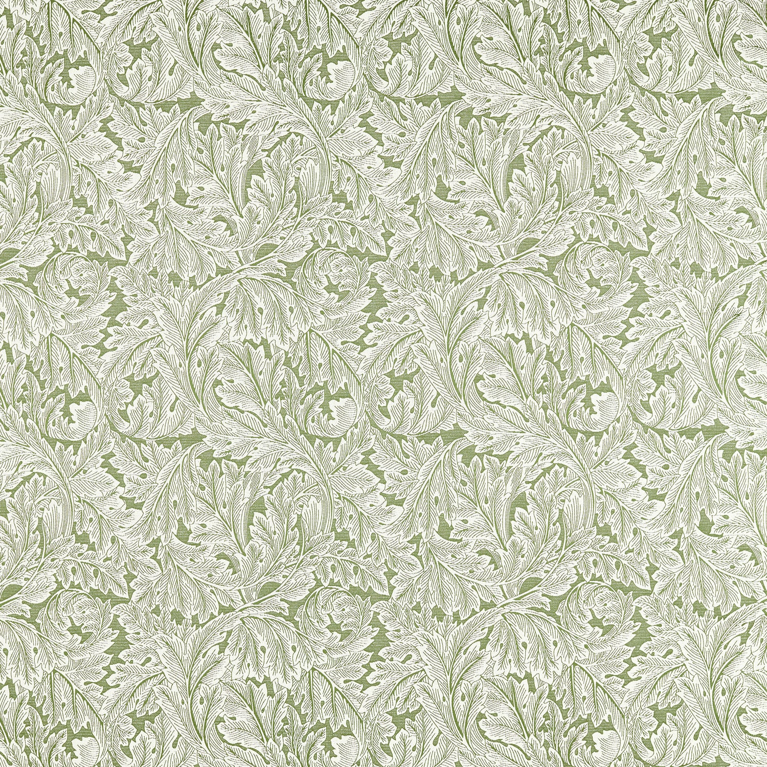 William Morris Acanthus Weave Fabric Sage
