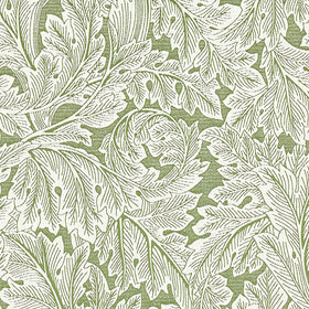 William Morris Acanthus Weave Fabric Sage
