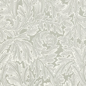 William Morris Acanthus Weave Fabric Slate