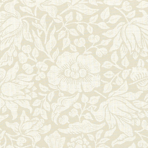 William Morris Mallow Weave Fabric Linen