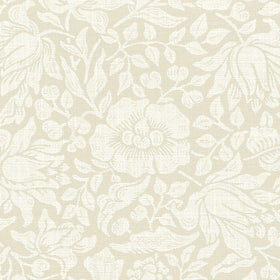 William Morris Mallow Weave Fabric Linen