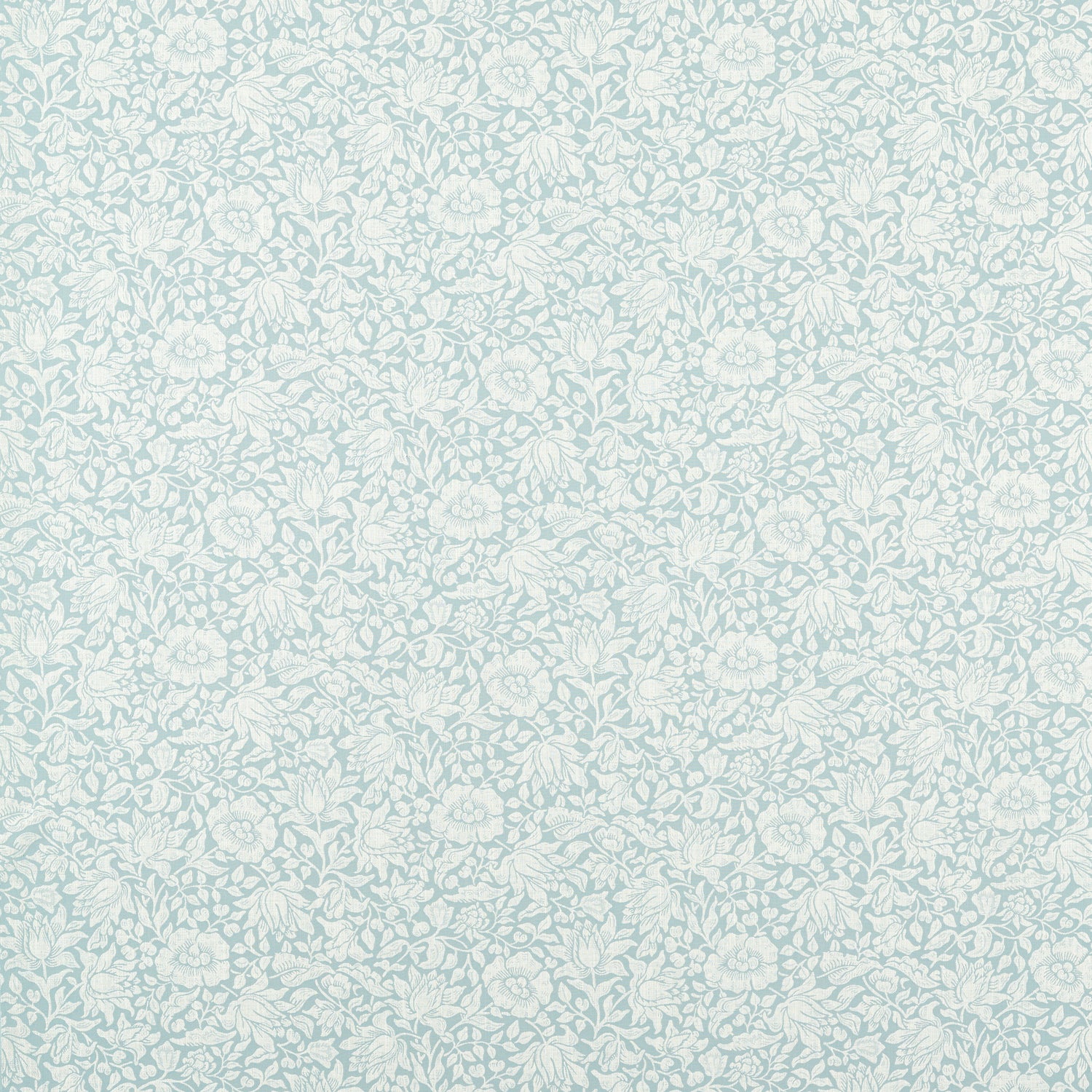 William Morris Mallow Weave Fabric Mineral