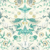 William Morris Strawberry Thief Embroidery Fabric Teal
