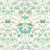 William Morris Strawberry Thief Embroidery Fabric Teal