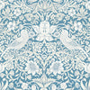 William Morris Strawberry Thief Jacquard Fabric Denim